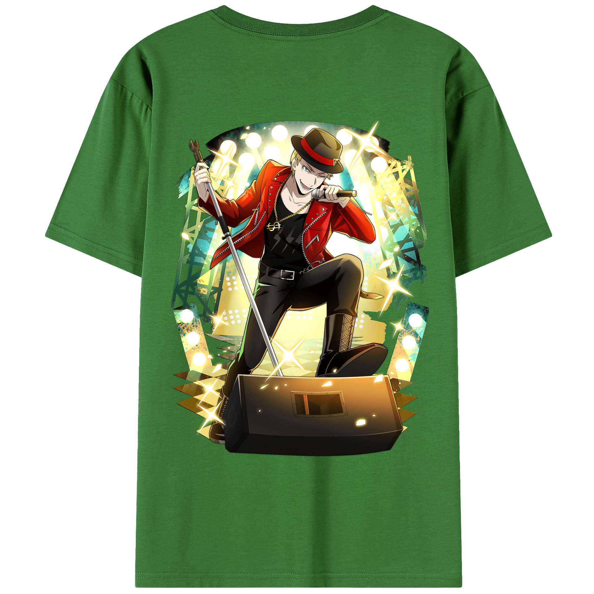 （画像用） 文豪ストレイドッグス Bungo Stray Dogs レディース半袖Tシャツ(バックプリント)